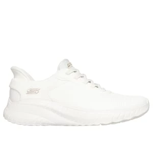 Obrázek produktu Skechers Ženy Slip-ins: BOBS Sport Squad Chaos Shoes v Krémově Bílý, Velikost Wide, Vegan, Pratelné v pračce