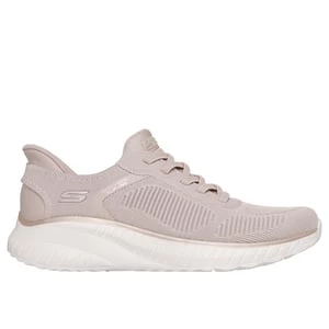 Obrázek produktu Skechers Ženy Slip-ins: BOBS Sport Squad Chaos Shoes v Prírodní/Zlatý, Velikost Wide, Vegan, Pratelné v pračce