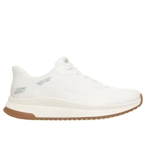 Obrázek produktu Skechers Ženy Slip-ins: BOBS Squad 4 - Staple Look Shoes v Bílý, Velikost 35, Pratelné v pračce