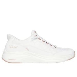 Obrázek produktu Skechers Ženy Slip-ins: Contour Foam - Cozy Fit Golden Hour Shoes v Bílý/Růžové Zlato, Velikost 35, Pratelné v pračce