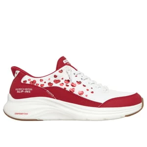 Obrázek produktu Skechers Ženy Slip-ins: Contour Foam - Cozy Fit Sole Mate Shoes v Bílý/Červené, Velikost 41