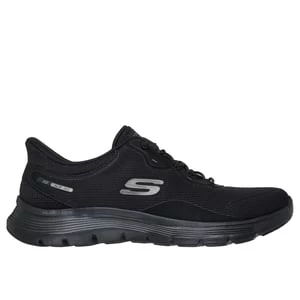 Obrázek produktu Skechers Ženy Slip-ins: Flex Appeal 5.0 - Easy Breezy Shoes v Černá, Vegan, Pratelné v pračce