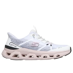Obrázek produktu Skechers Ženy Slip-ins: Glide-Step Altus - Fast Lane Shoes v Bílý/Černá/Růžový, Velikost 35.5, Vegan, Pratelné v pračce