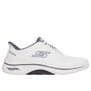 Obrázek produktu Skechers Ženy Slip-ins: GO WALK Arch Fit 2.0 - Kathy Shoes v Bílá/Fialová, Vegan, Pratelné v pračce