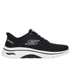 Obrázek produktu Skechers Ženy Slip-ins: GO WALK Arch Fit 2.0 - Kathy Shoes v Černá/Bílý, Vegan, Pratelné v pračce