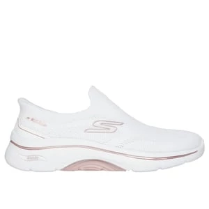 Obrázek produktu Skechers Ženy Slip-Ins: GO WALK Arch Fit 2.0 - Tatum Shoes v Bílý/Růžové Zlato, Velikost 35, Vegan, Pratelné v pračce