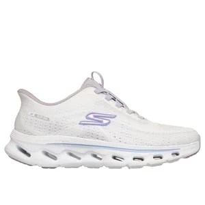 Obrázek produktu Skechers Ženy Slip-ins: GO WALK Glide-Step 2.0 - Maria Shoes v Bílý/ Levandule, Velikost 35, Vegan, Pratelné v pračce