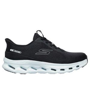 Obrázek produktu Skechers Ženy Slip-ins: GO WALK Glide-Step 2.0 - Nessa Shoes v Černá/Světle Modrá, Vegan, Pratelné v pračce