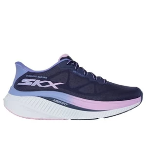 Obrázek produktu Skechers Ženy Slip-ins: GO WALK Max Cushioning Arch Fit - Areena Shoes v Tmave Modrá/Levandule, Vegan, Pratelné v pračce