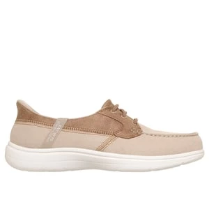 Obrázek produktu Skechers Ženy Slip-ins: On-The-GO Flex Radiant - Sandy Shoes v Sedohnedá, Vegan, Pratelné v pračce