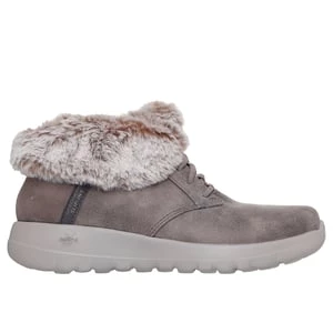 Obrázek produktu Skechers Ženy Slip-ins: On-The-GO Joy - Cozy Charm Shoes v Temná Sedohnedá, Vegan
