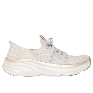 Obrázek produktu Skechers Ženy Slip-ins Relaxed Fit: D'Lux Vapor - Evening Glowing Shoes v Prírodní/Zlatý, Velikost 35, Vegan, Pratelné v pračce