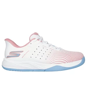 Obrázek produktu Skechers Ženy Slip-ins Relaxed Fit: Viper Court Reload Shoes v Bílý/Světle Modrá, Vegan, Pratelné v pračce, Arch Fit