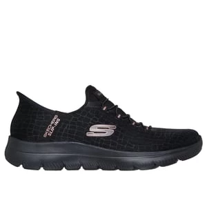 Obrázek produktu Skechers Ženy Slip-ins: Summits - Classy Night Shoes v Cerná/Zlatá, Vegan