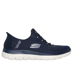 Obrázek produktu Skechers Ženy Slip-ins: Summits - Classy Night Shoes v Tmave Modrá/Stríbrná, Vegan