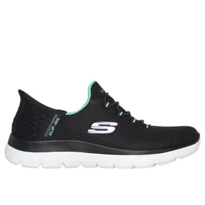 Obrázek produktu Skechers Ženy Slip-ins: Summits - Diamond Dream Shoes v Cerná/Tyrkysová, Vegan