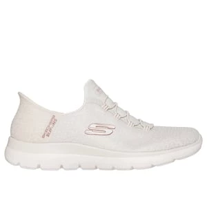 Obrázek produktu Skechers Ženy Slip-ins: Summits - Lunar Glow Shoes v Přírodní Barva, Vegan, Pratelné v pračce