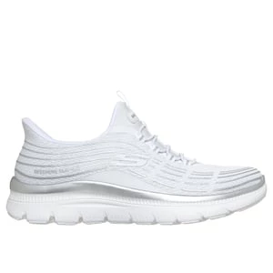 Obrázek produktu Skechers Ženy Slip-ins: Summits Plus Shoes v Bílý/Stříbrná, Vegan, Pratelné v pračce