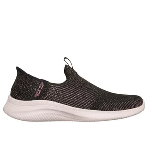 Obrázek produktu Skechers Ženy Slip-ins: Ultra Flex 4.0 - Midnight Sparkle Shoes v Černá/Růžové Zlato, Vegan, Pratelné v pračce