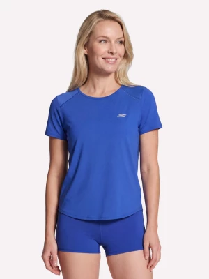 Obrázek produktu Skechers Ženy Stride Performance tričko v Modrý/Zlatá Barva, Velikost XS