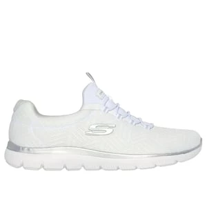 Obrázek produktu Skechers Ženy Summits - Artistry Chic Shoes v Bílý/Stříbrná, Velikost 35, Vegan