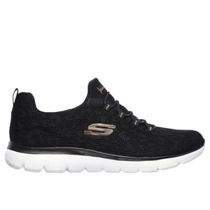 Obrázek produktu Skechers Ženy Summits - Leopard Spot Shoes v Černá/Růžové Zlato, Velikost 35