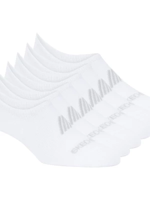 Obrázek produktu Skechers Ženy Super Soft No Show Liner ponožky - 6 Pack v Bílý, Velikost Poloviční