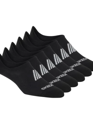 Obrázek produktu Skechers Ženy Super Soft No Show Liner ponožky - 6 Pack v Černá, Velikost Poloviční