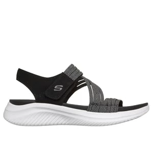 Obrázek produktu Skechers Ženy Ultra Flex 3.0 sandály - Sunday Candy v Černá, Vegan, Pratelné v pračce