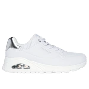 Obrázek produktu Skechers Ženy UNO - Shimmer Away Shoes v Bílý/Stříbrná