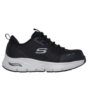 Obrázek produktu Skechers Ženy Work Slip-Resistant: Arch Fit - Ebinal Shoes v Černá/Šedá, Velikost 35