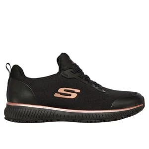 Obrázek produktu Skechers Ženy Work Slip-Resistant: Squad Shoes v Černá/Růžové Zlato