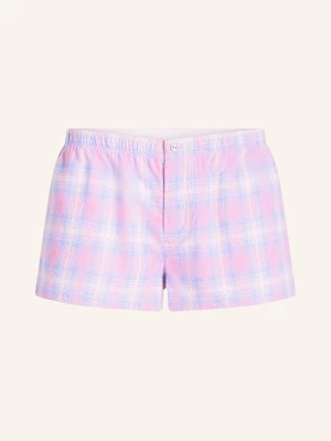 Obrázek produktu Skims Pyžamové Šortky Flannel Z Flanelu cotton candy plaid