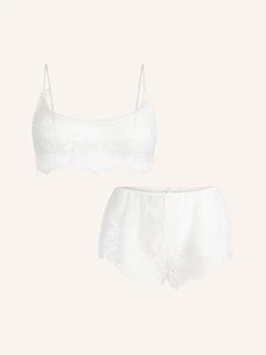 Obrázek produktu Skims Sada Ultra Fine: Bustier Podprsenka A Kalhotky Panty bílá