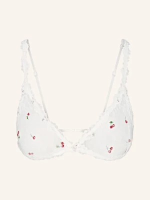 Obrázek produktu Skims Trojúhelníková Podprsenka Stretch Lace ivory cherry print