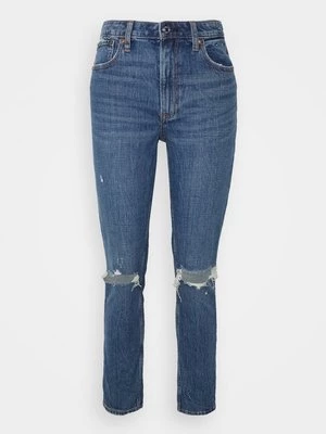 Obrázek produktu Skinny džíny Abercrombie & Fitch tmavomodrý denim