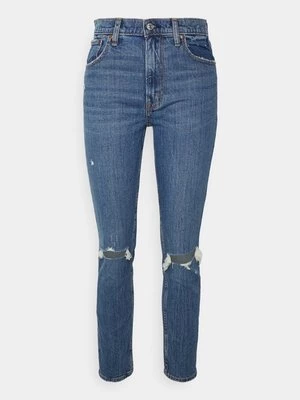 Obrázek produktu Skinny džíny Abercrombie & Fitch tmavomodrý denim