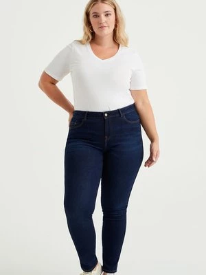 Obrázek produktu Skinny džíny WE Fashion tmavě modrá