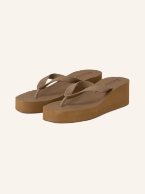 Obrázek produktu Sleepers Pantofle S Oddělenými Prsty High Platform velbloudí