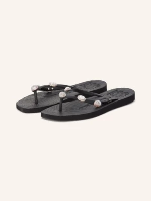 Obrázek produktu Sleepers Prstové Sandály Pearl Ibiza S Ozdobnými Kamínky černá