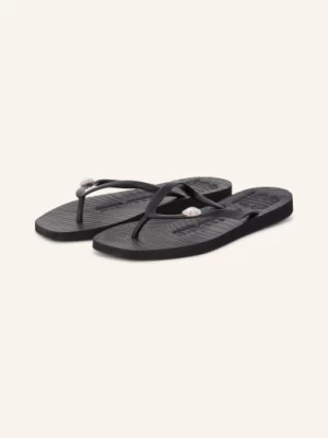 Obrázek produktu Sleepers Prstové Sandály Pearl Marseille S Ozdobnými Kamínky černá
