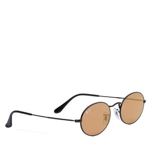 Obrázek produktu Sluneční brýle Ray-Ban Oval Flat Lenses 0RB3547N Černá