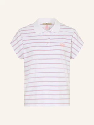 Obrázek produktu Smith & Soul Piqué Polokošile bílá / růžová / tmavě modrá