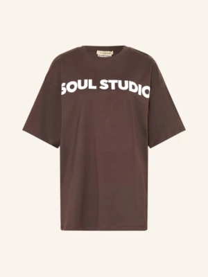 Obrázek produktu Smith & Soul Tričko hnědá / bílá