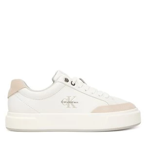 Obrázek produktu Sneakersy Calvin Klein Basket Cupsole Laceup Lth Mix YW0YW02023 Bílá