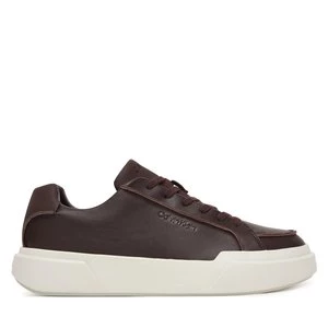 Obrázek produktu Sneakersy Calvin Klein Chunky Cupsole Lace Up Lth Pinch YM0YM01454 Bordó