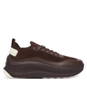 Obrázek produktu Sneakersy Calvin Klein Chunky Runner Lace Up Sock Knit YW0YW02033 Hnědá