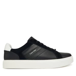 Obrázek produktu Sneakersy Calvin Klein Classic Cupsole Laceup Tape Lth YM0YM01430 Černá