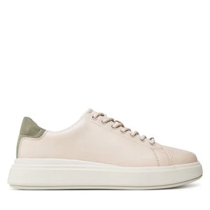 Obrázek produktu Sneakersy Calvin Klein Cupsole Lace Up Lth HW0HW02540 Béžová