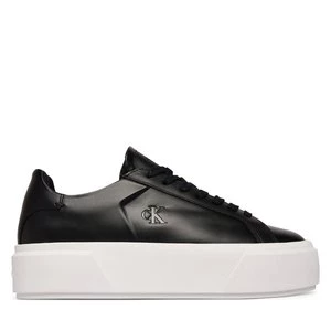 Obrázek produktu Sneakersy Calvin Klein Flatform Lace Up Lth YW0YW01928 Černá